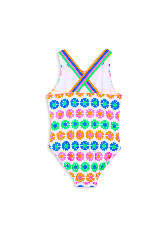 Neon Fun Sporty Swimsuit