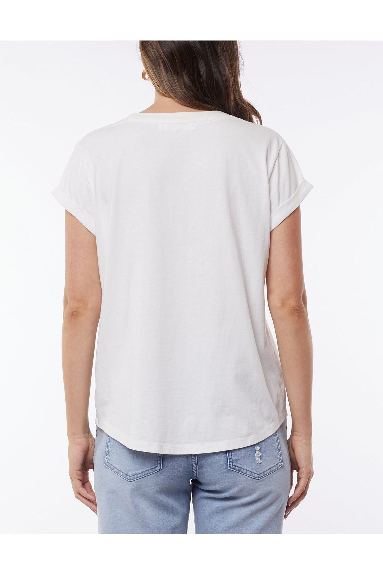 MANLY TEE - WHITE