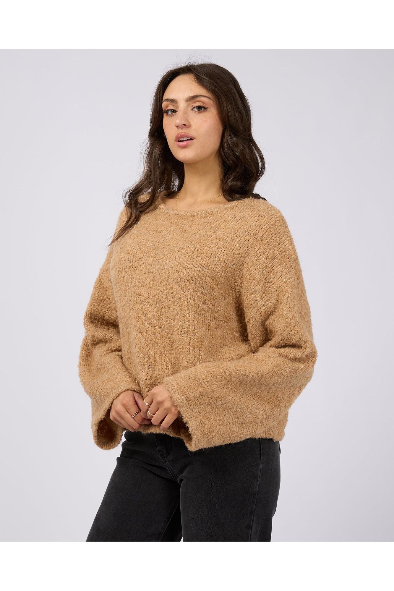 CLEO KNIT - CAMEL