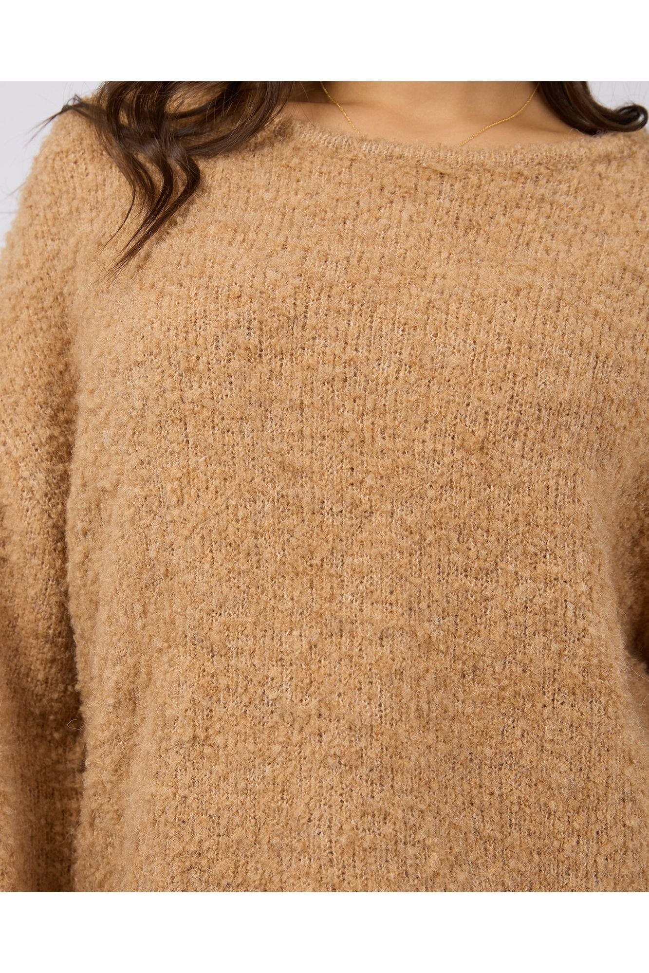 CLEO KNIT - CAMEL