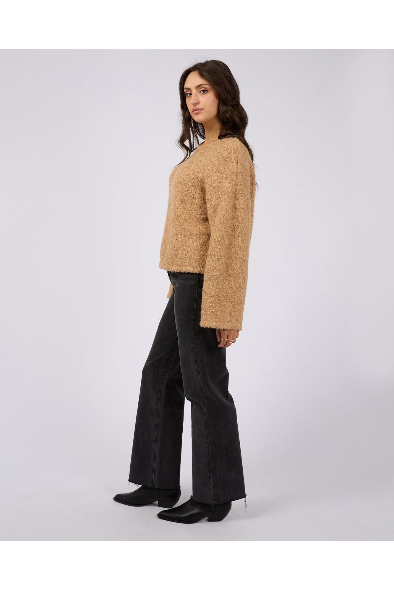 CLEO KNIT - CAMEL