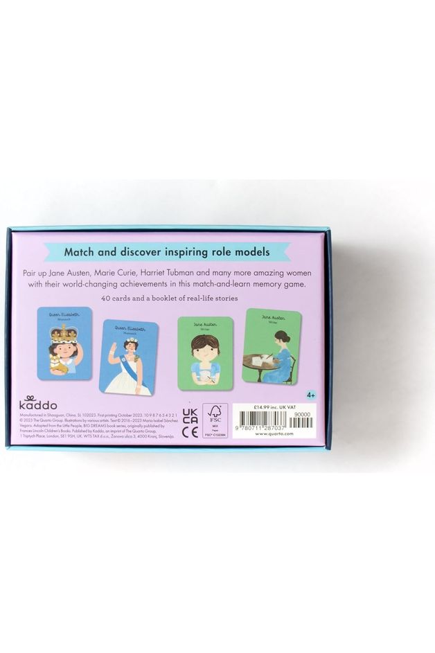 Little People, Big Dreams: Amazing Women Memory Game