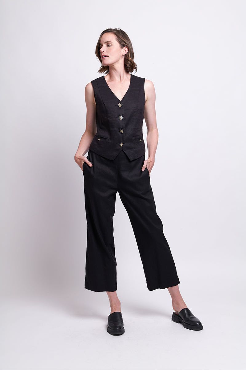 LUCKY CHARM PANT - BLACK