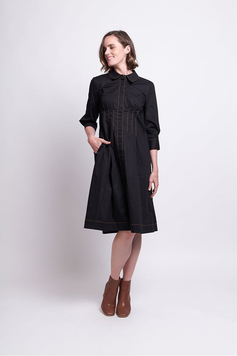 SHES A MOD DRESS - BLACK