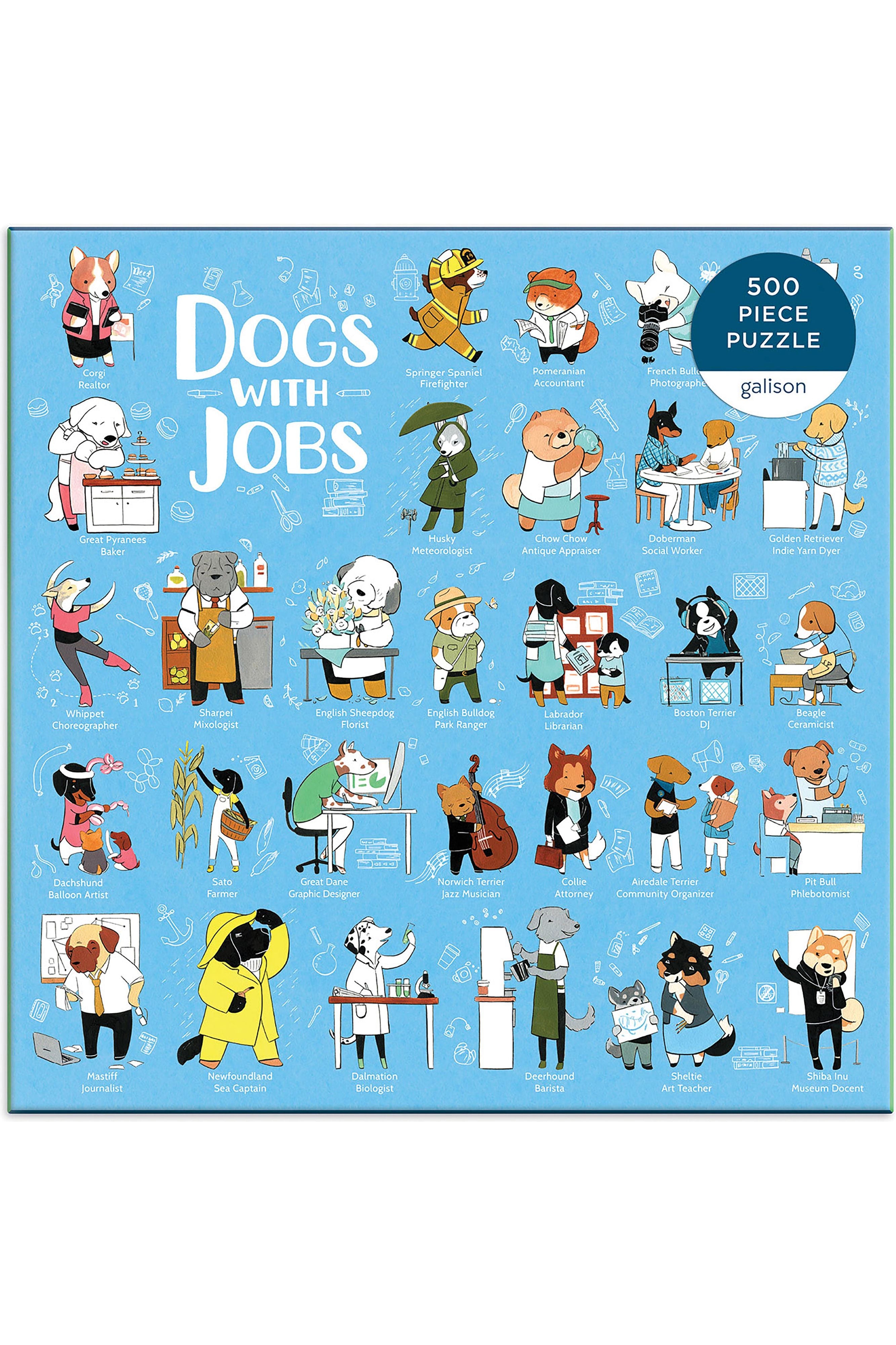 Dogs With Jobs Puzzle ­500pc