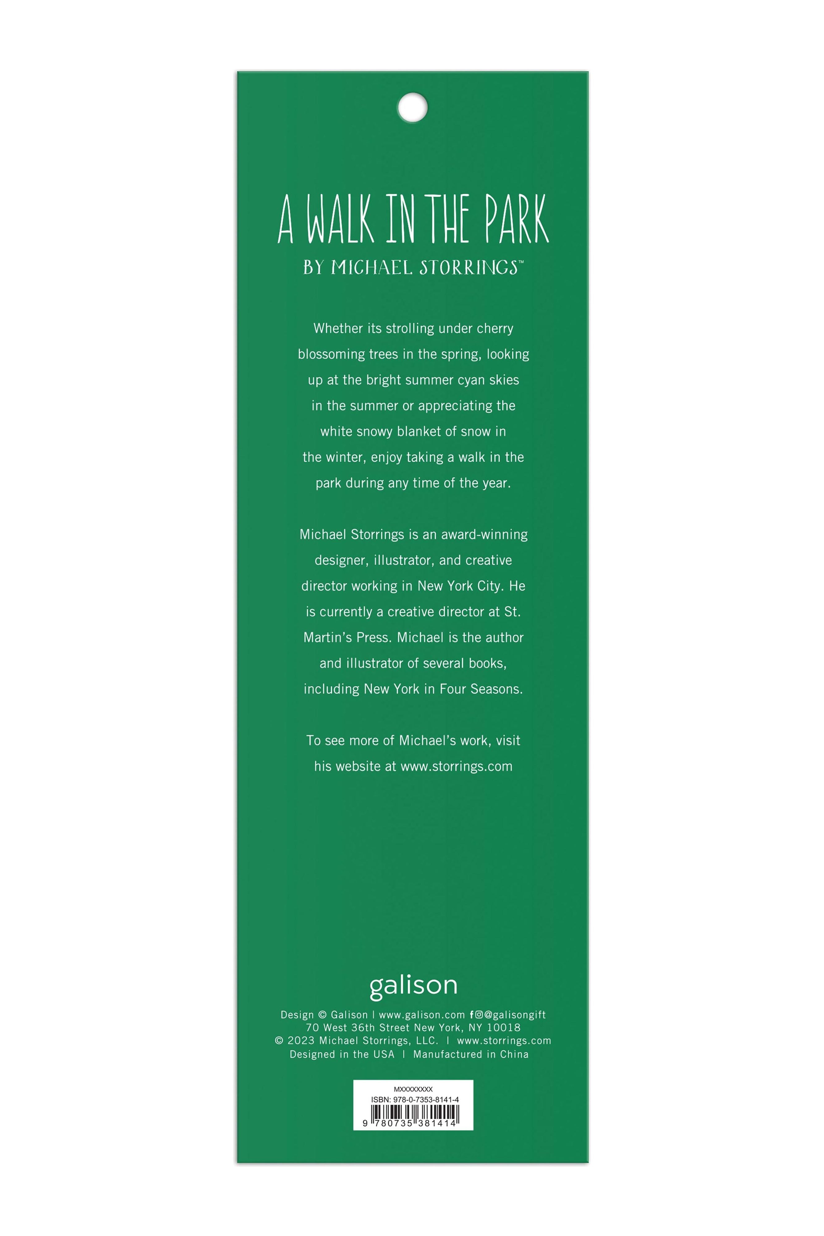 Michael Storrings A Walk in the Park Magnetic Bookmarks