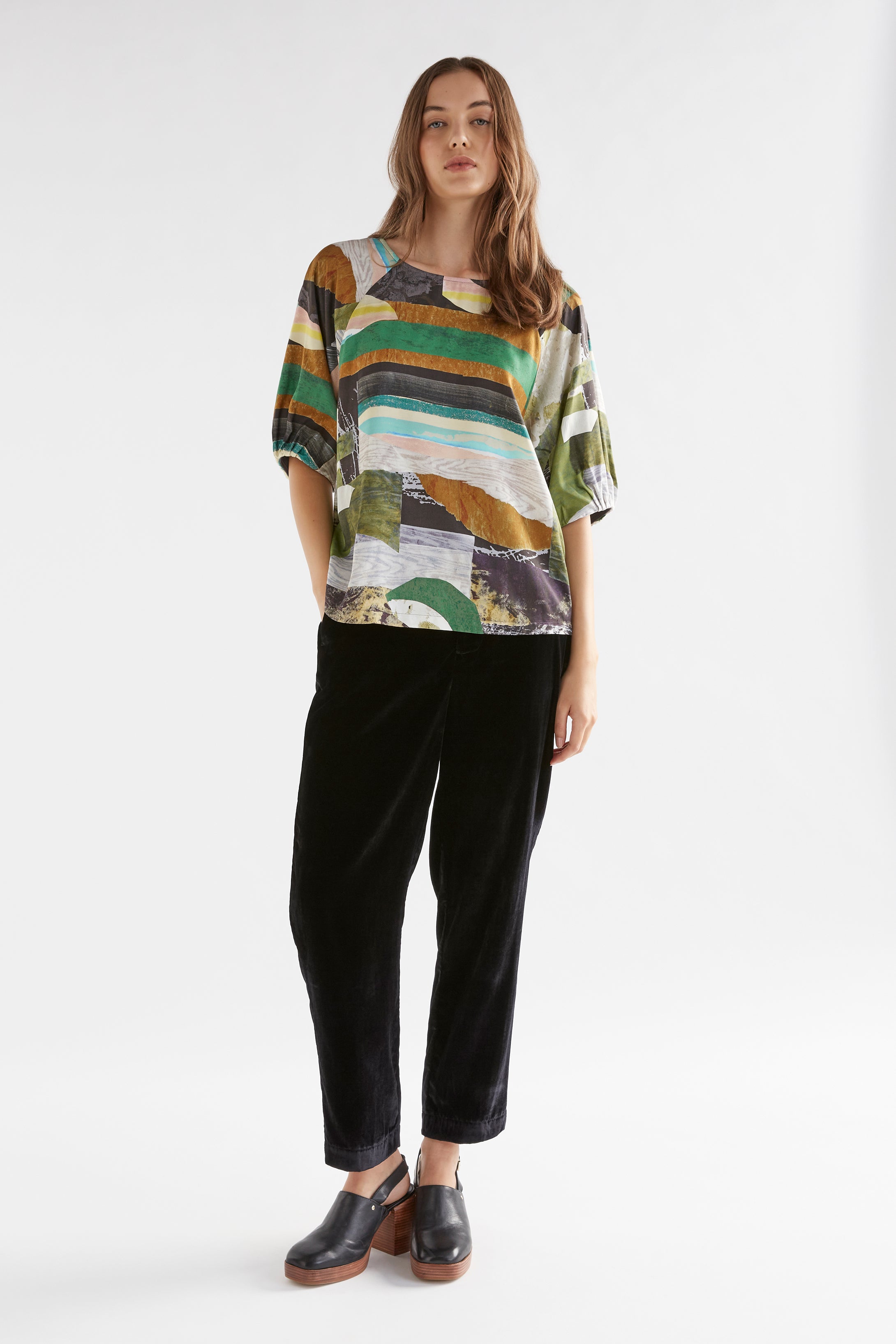 Lenne Top - Luna Print