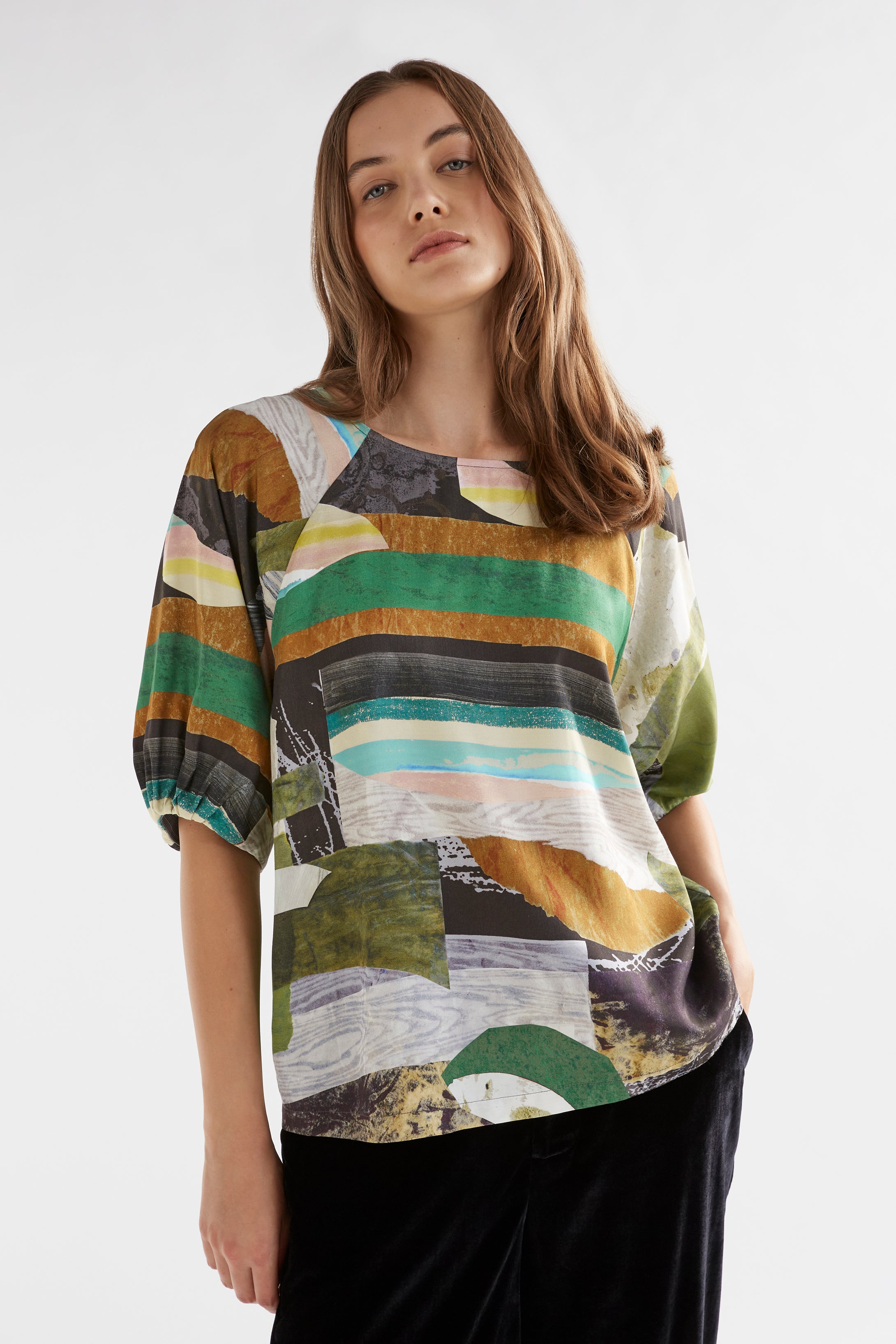 Lenne Top - Luna Print