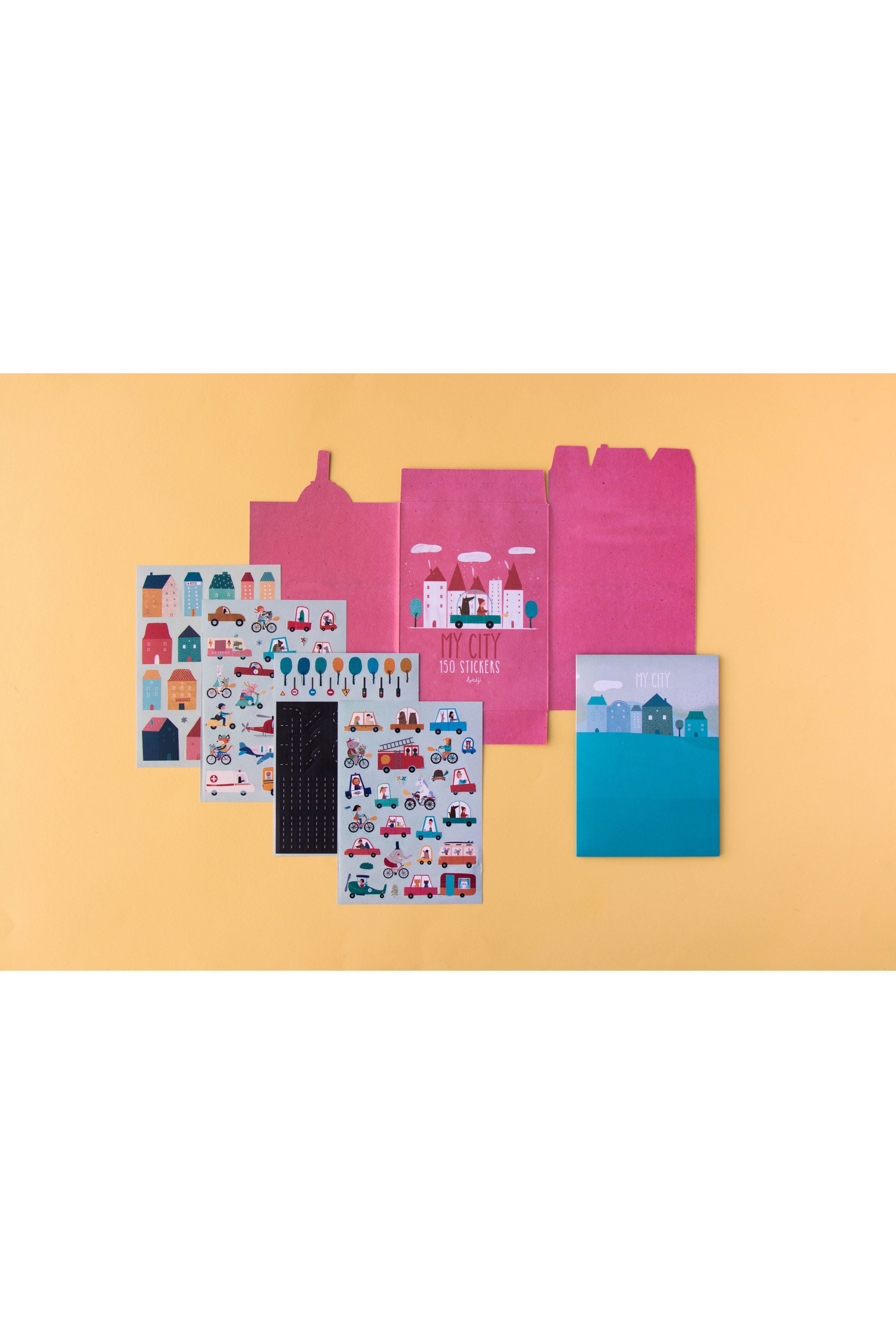 Sticker Activity Set - City