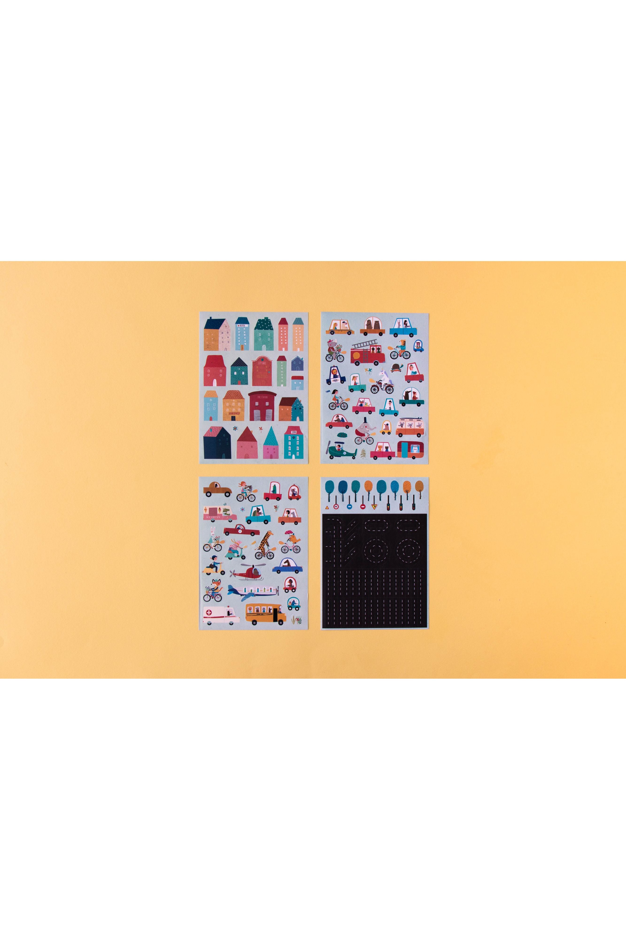 Sticker Activity Set - City