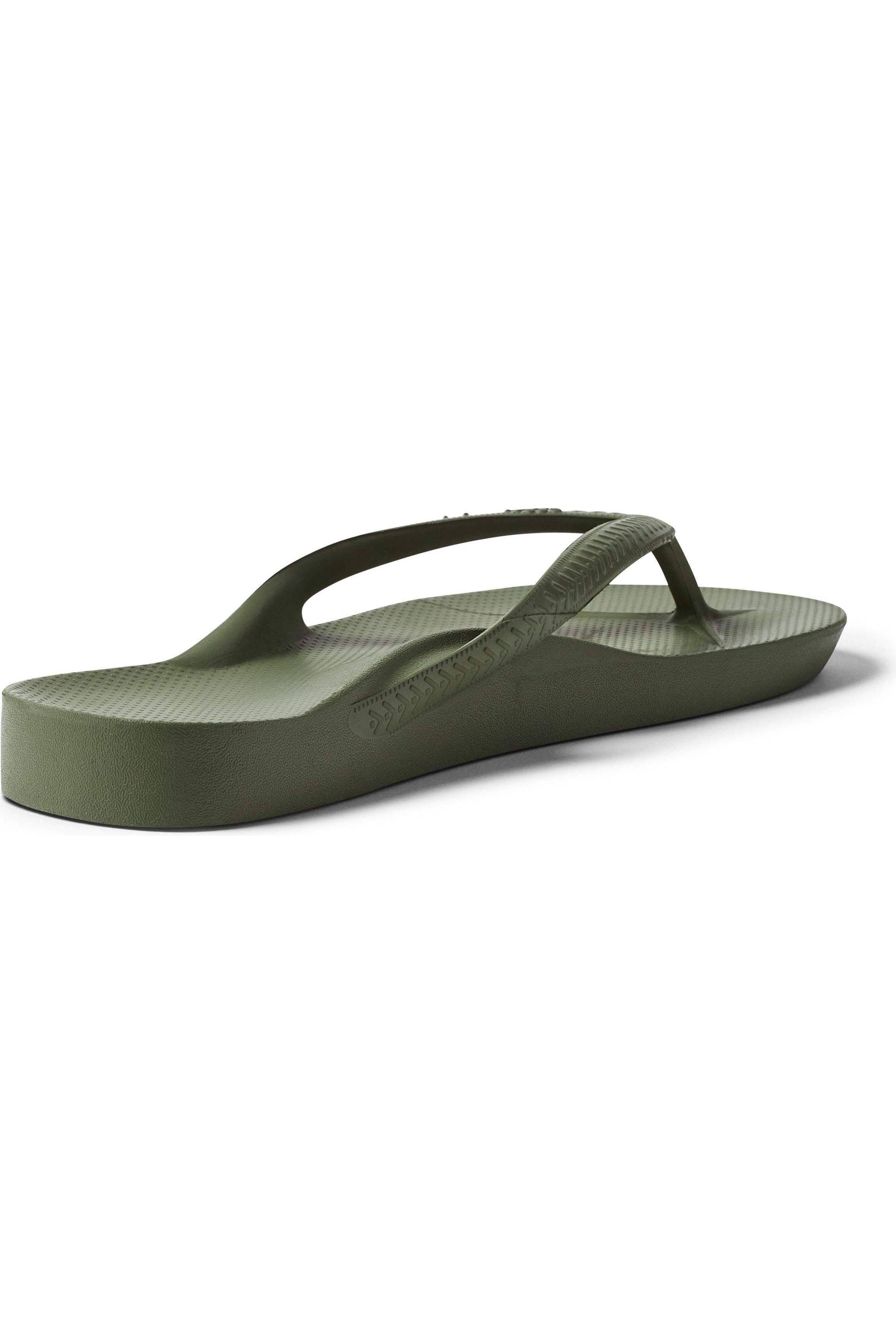 Archies Arch Support Thongs - Khaki