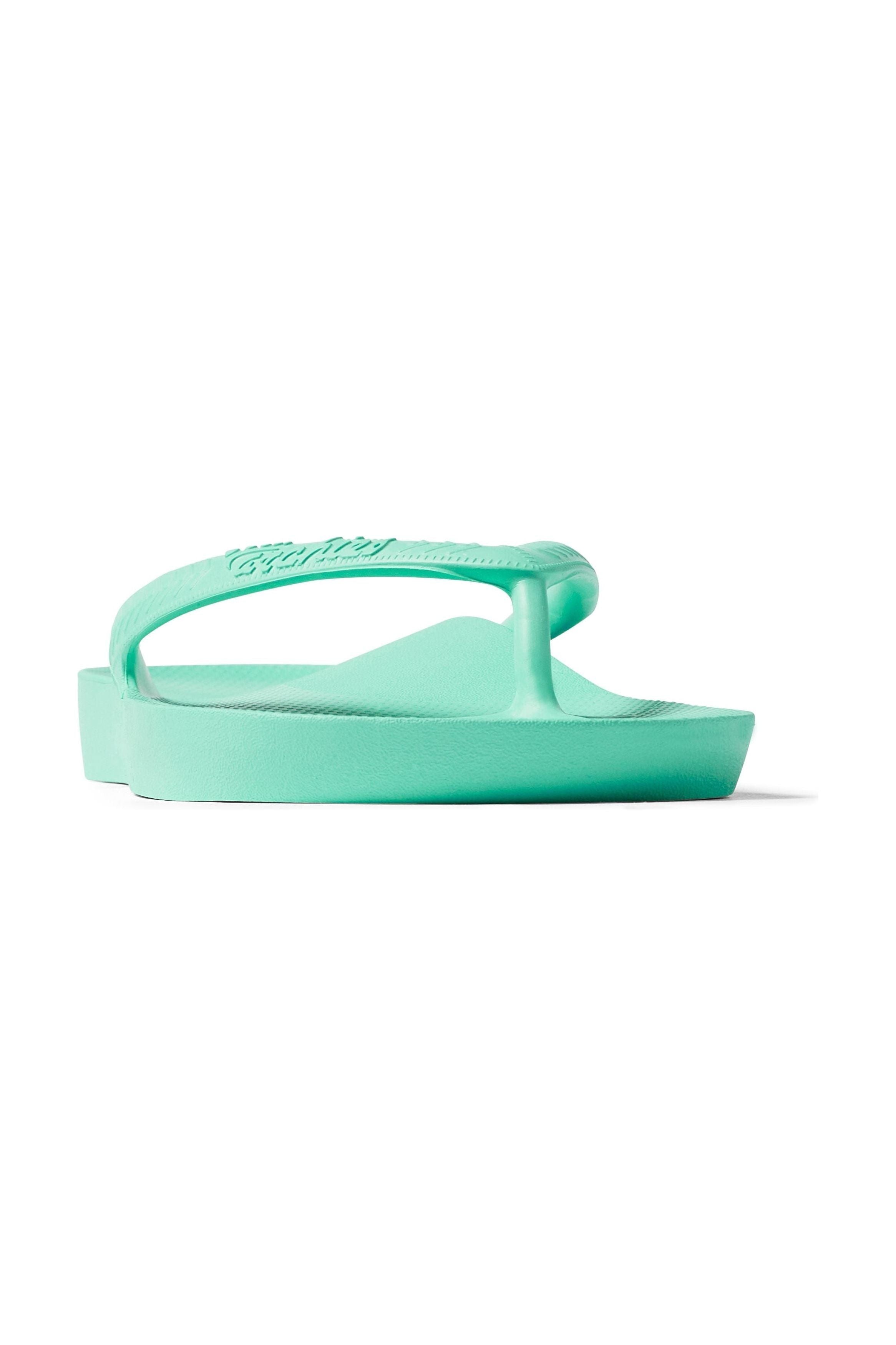 Archies Arch Support Thongs - Kids -Mint