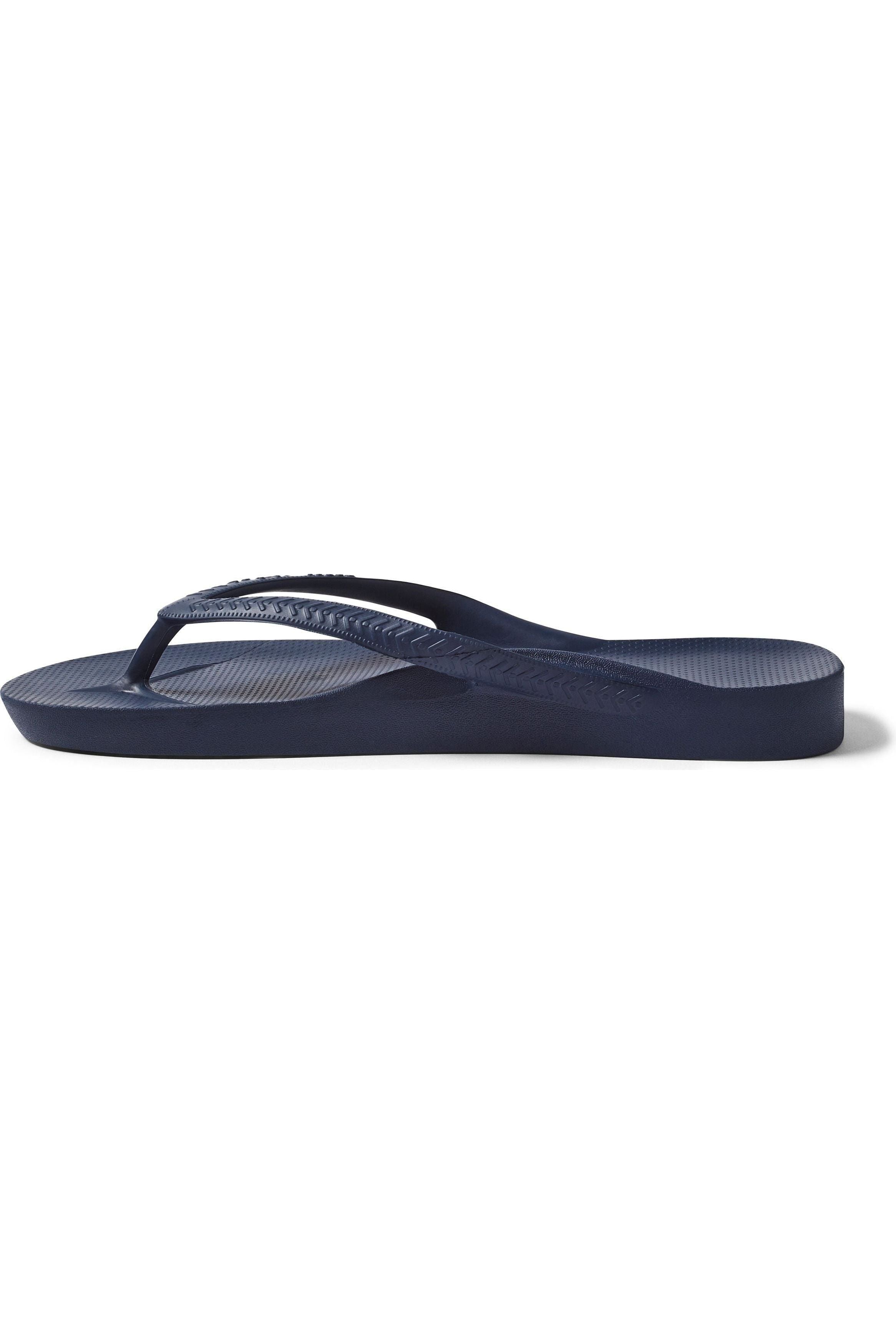 Archies Arch Support Thongs - Navy