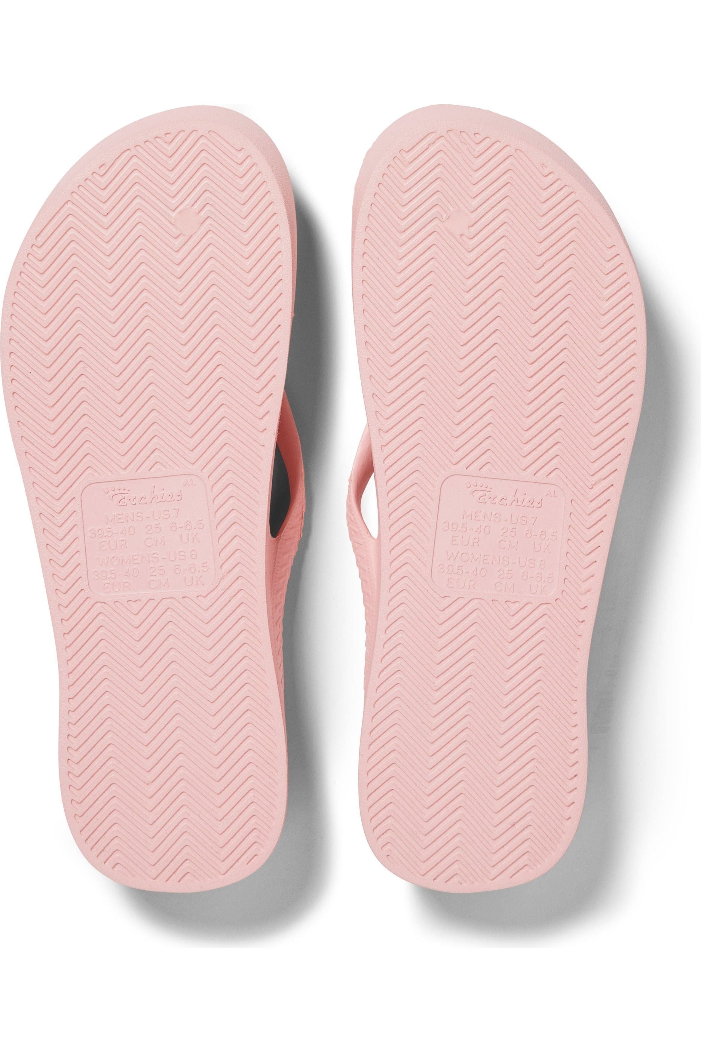 Archies Arch Support Thongs - Kids - Pink