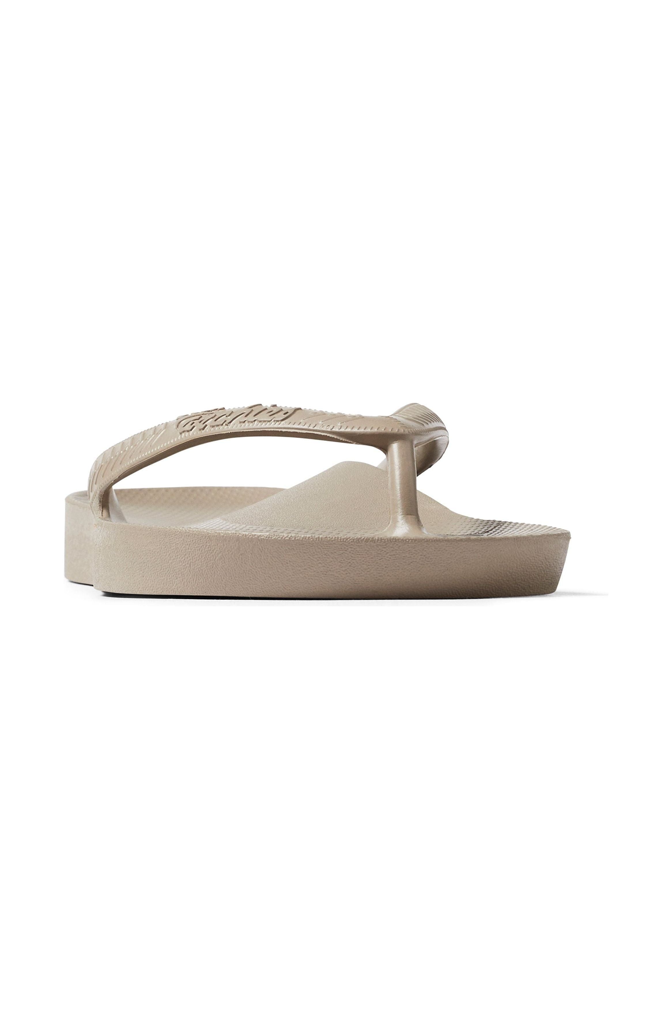 Archies Arch Support Thongs - Taupe