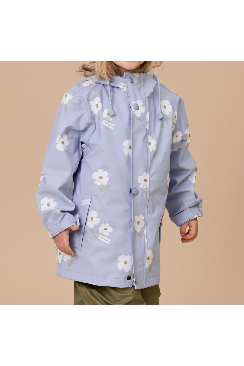 PLAY JACKET - Floral Periwinkle