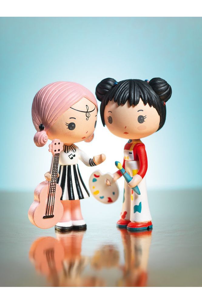 Tinyly Dolls - Barbouille & Gribs