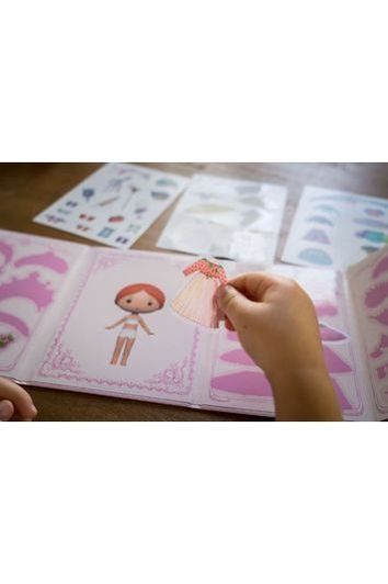 Miss Lilyruby Tinyly Removable Stickers Set