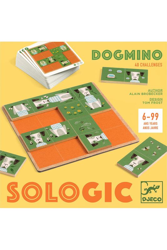 Dogmino Patience Game with 40 challenges