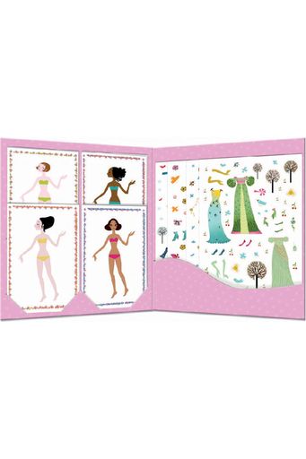 Dresses Through Seasons Stickers And Paper Dolls