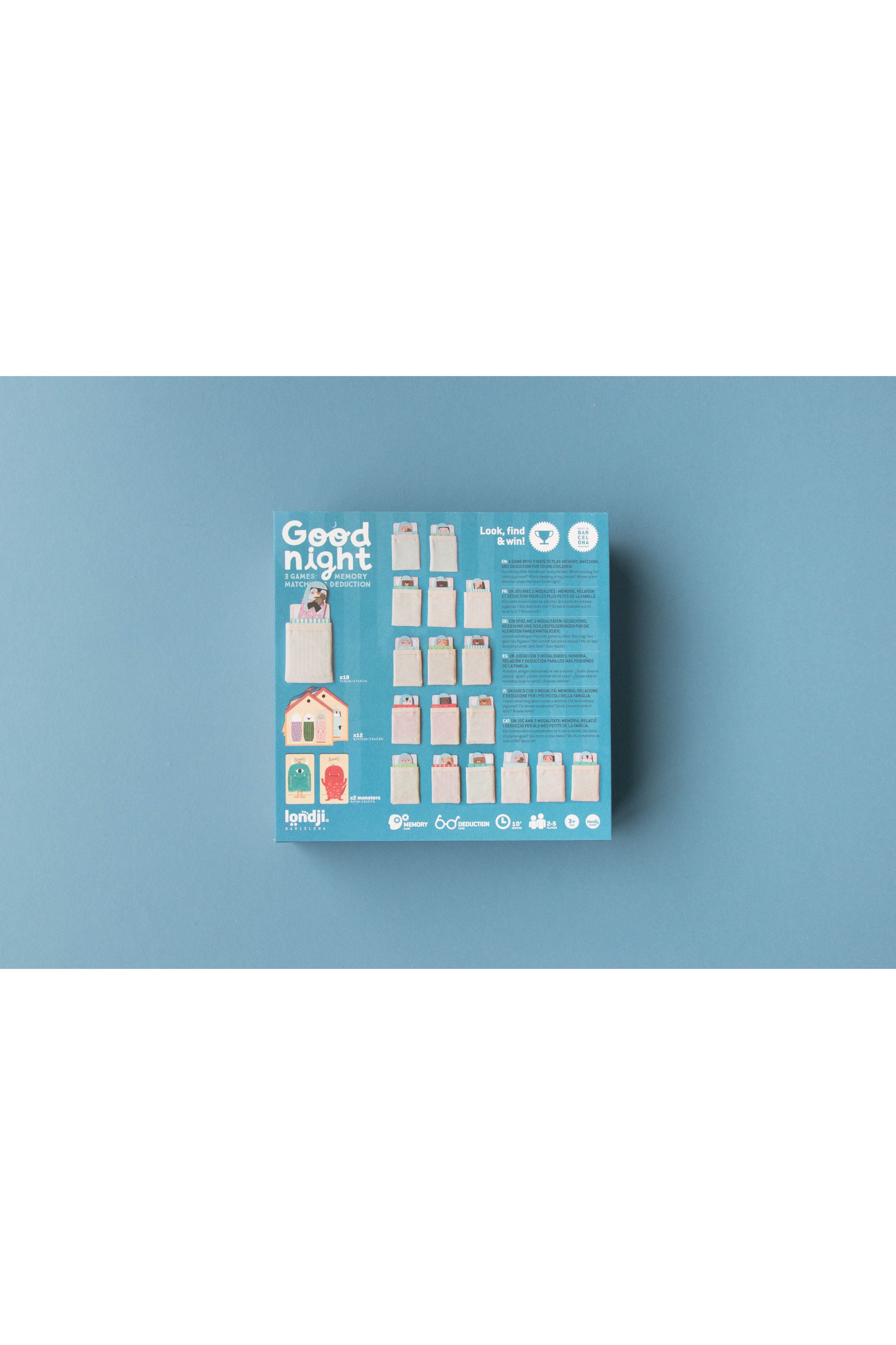 3in1 Memory Game - Good Night