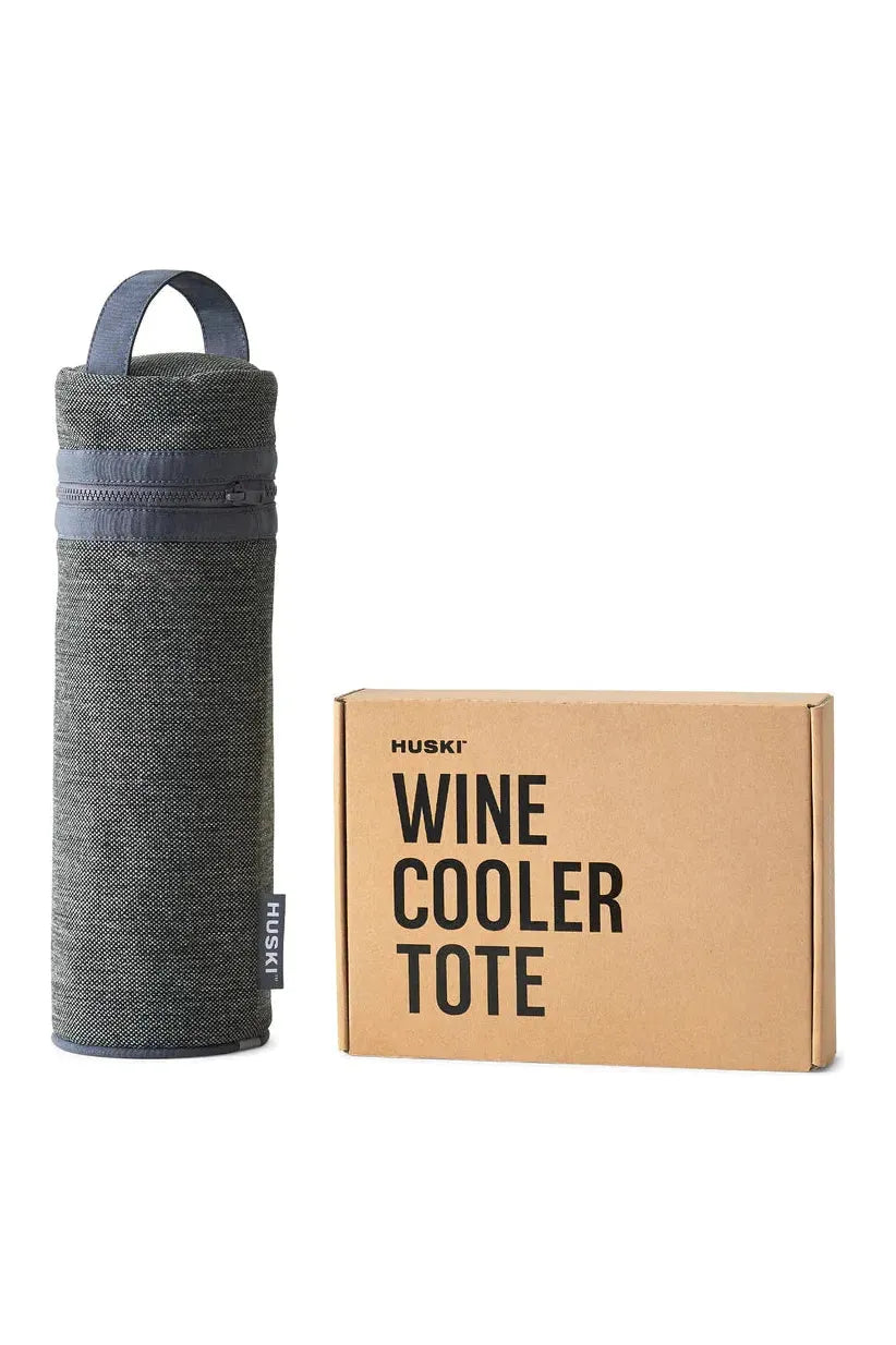 HUSKI Wine Cooler Tote - Charcoal Grey