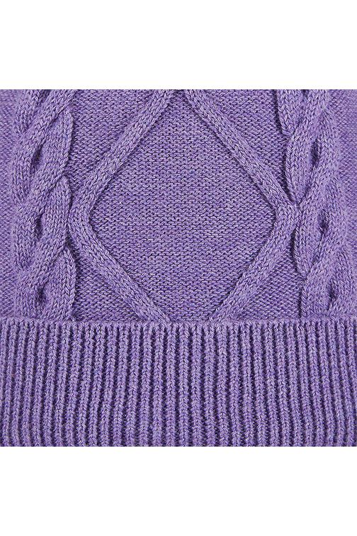 Organic Beanie Ziggy - Pansy