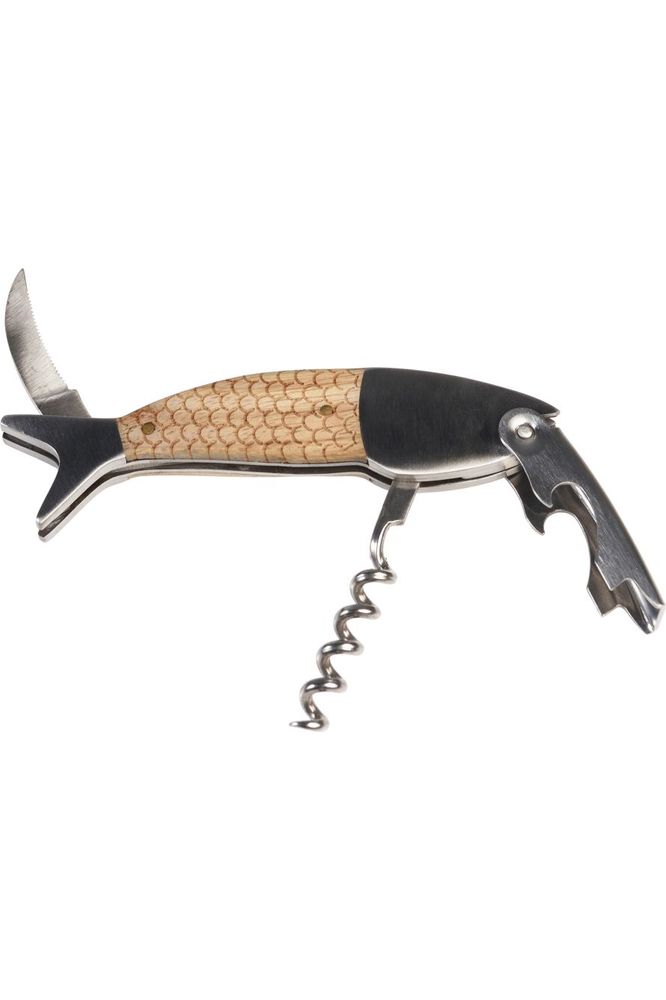 Fish Corkscrew in a tin