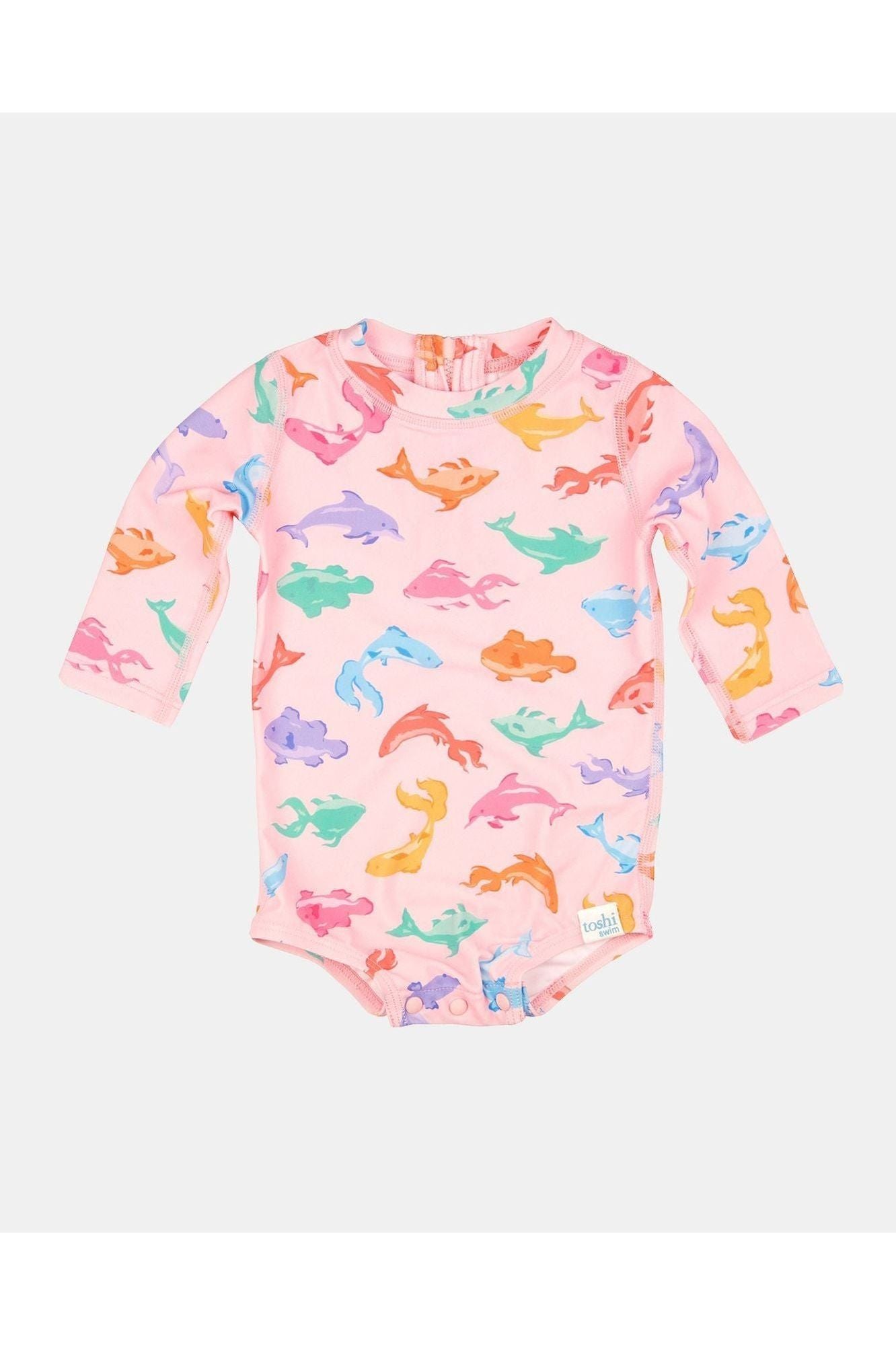 Swim Baby Onesie L/S Classic Dishy Fishy