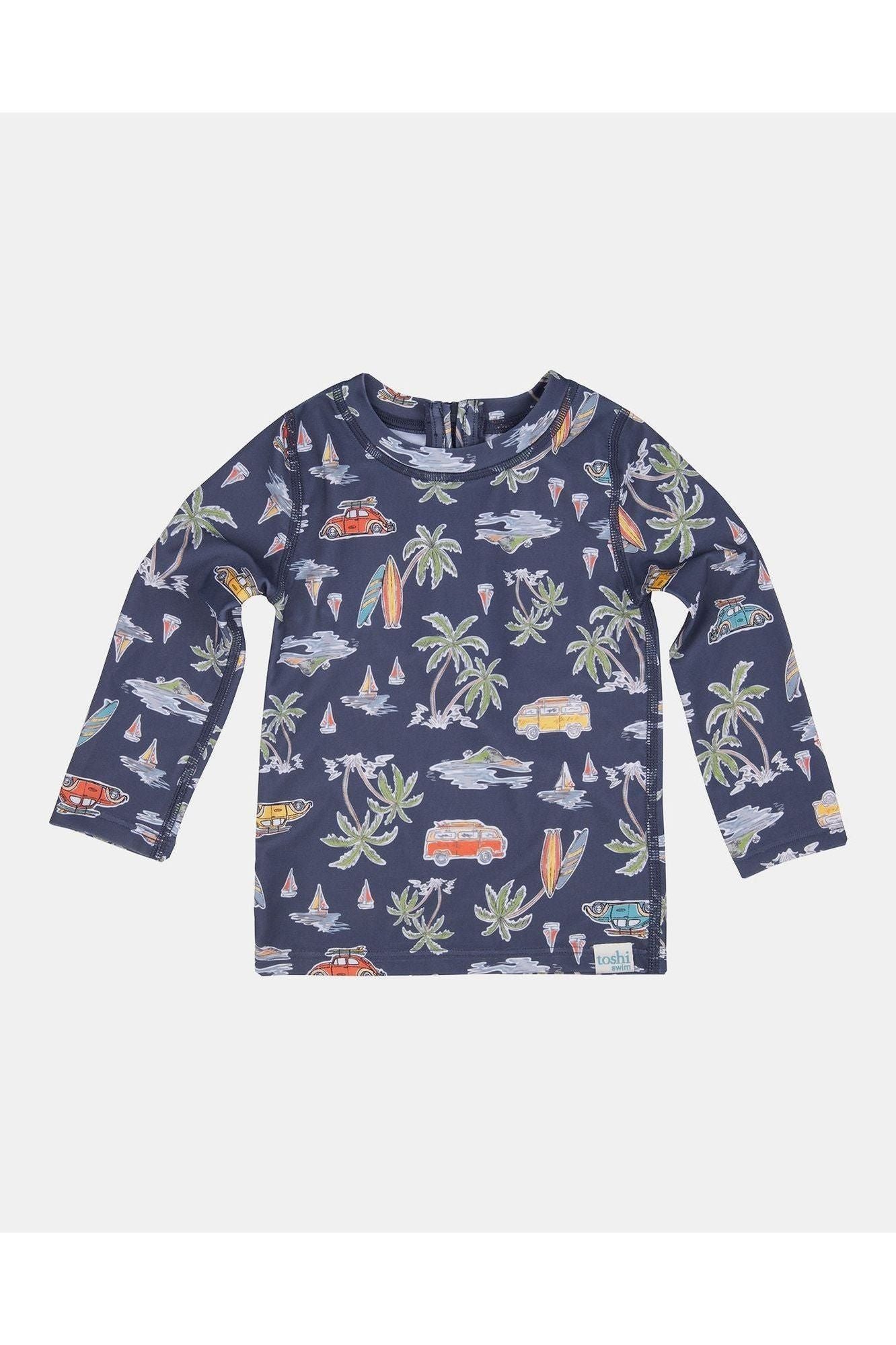 Swim Baby Rashie L/S Classic Surf Twilight