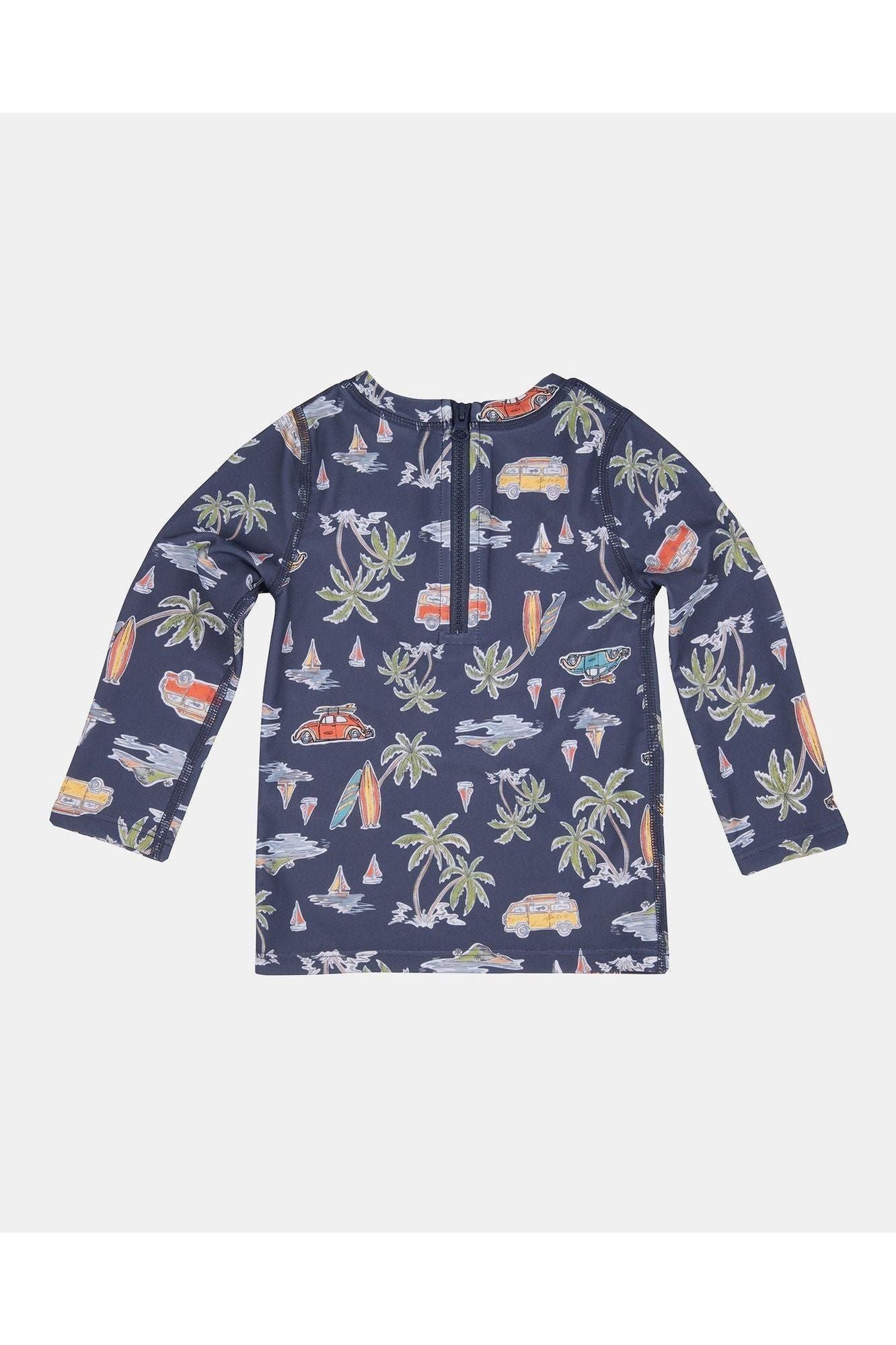 Swim Baby Rashie L/S Classic Surf Twilight