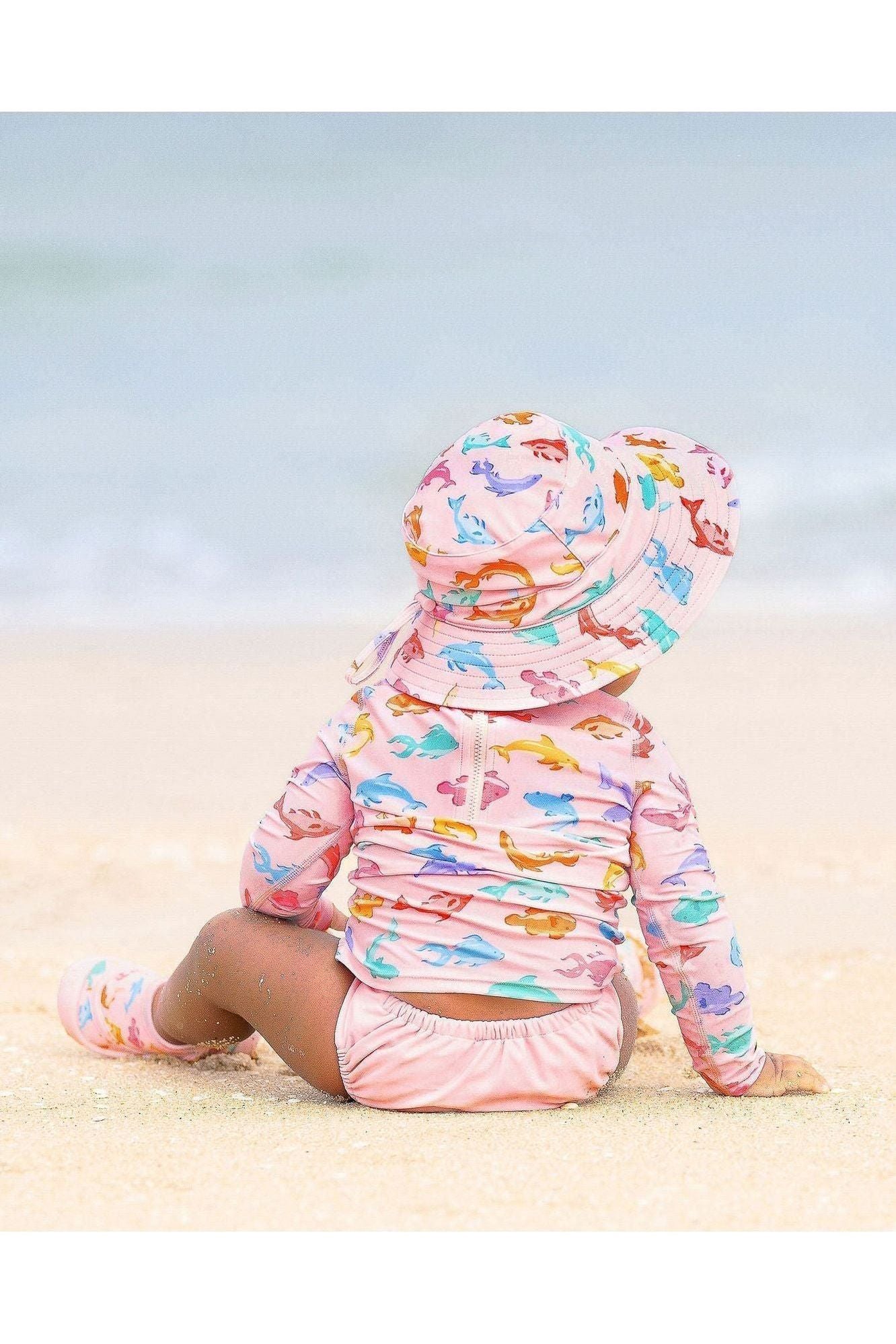 Swim Baby Sunhat Classic Dishy Fishy