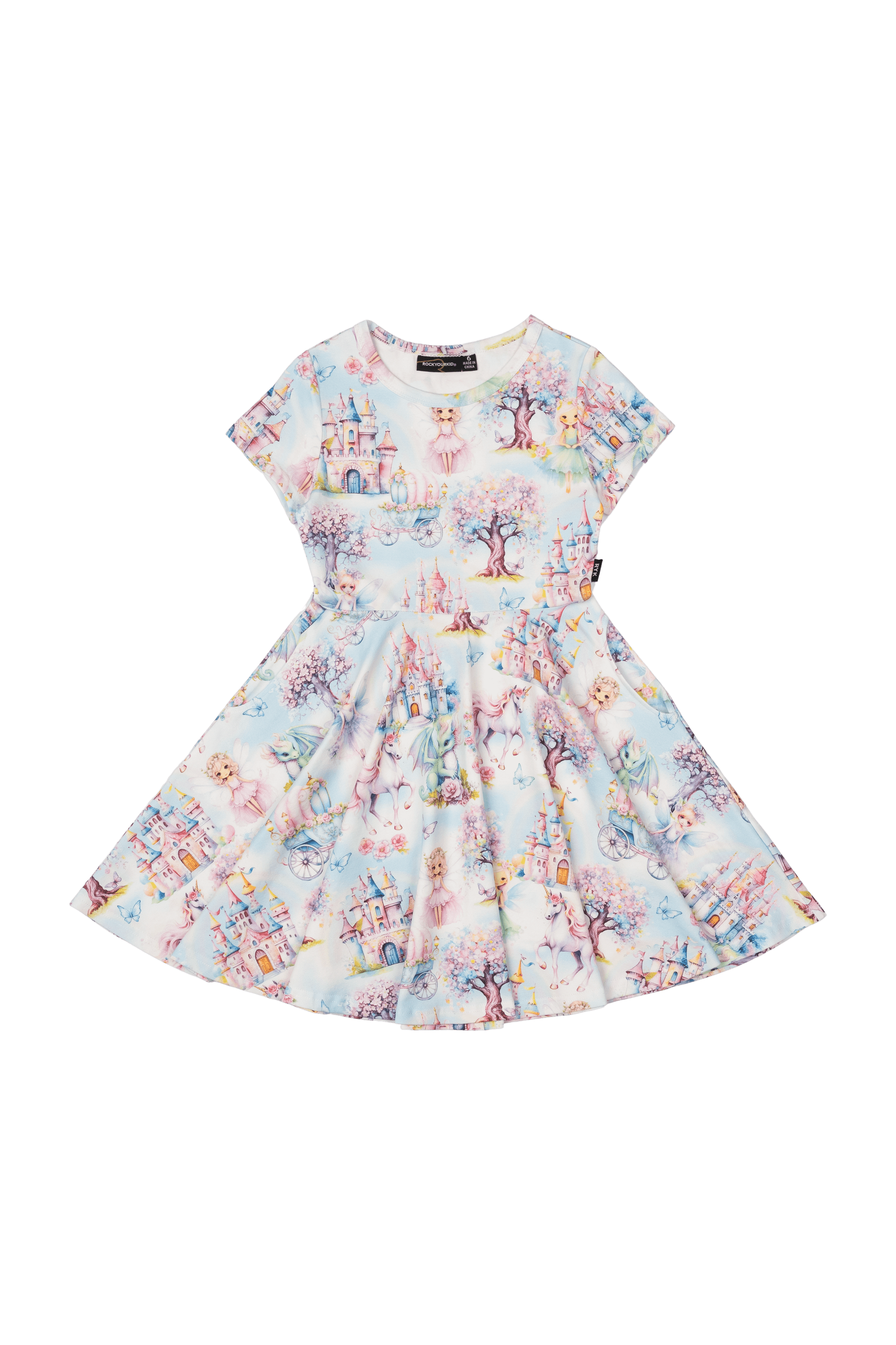 FAIRY LAND WAISTED DRESS