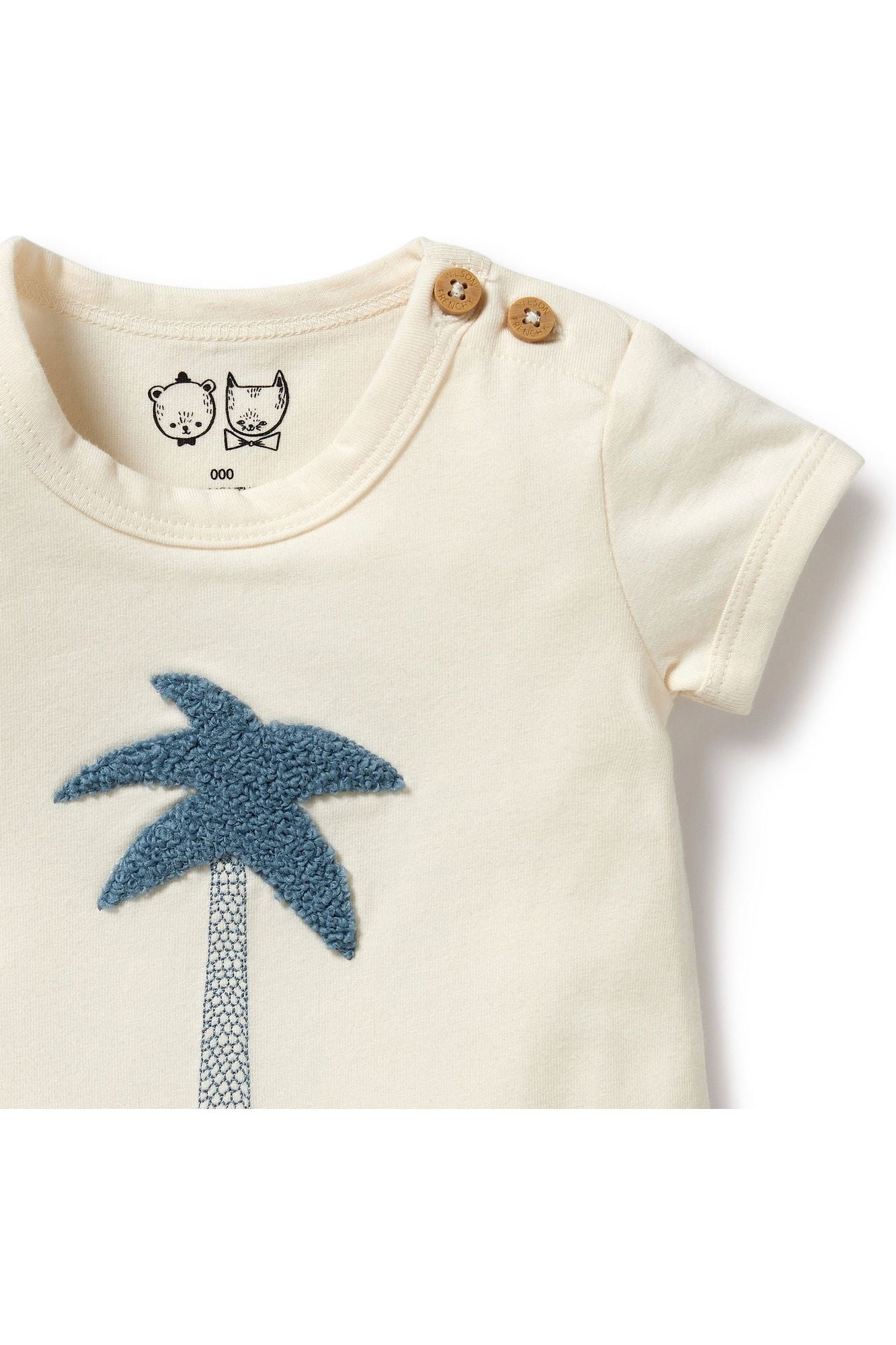 Palm Organic Bodysuit