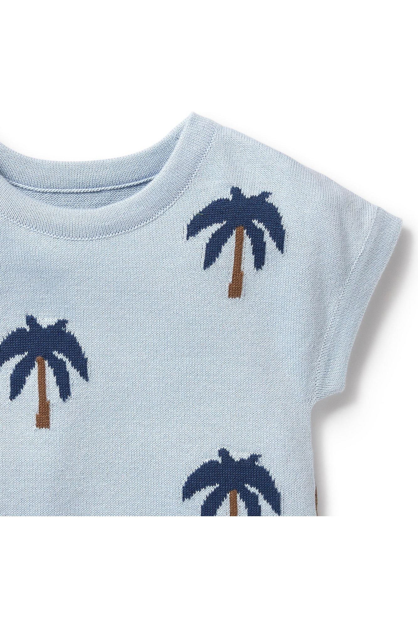 Little Palm Organic Knitted Growsuit