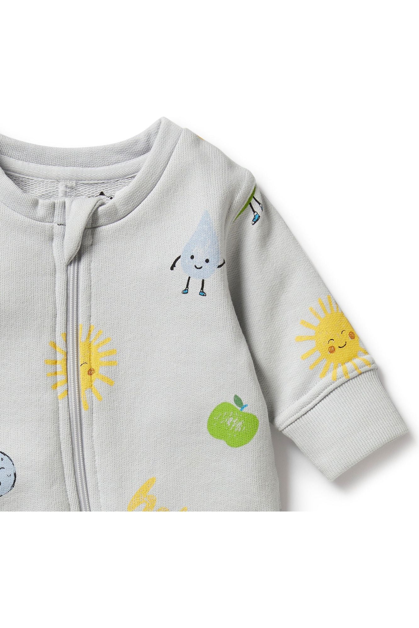 Bluebell Organic Terry Growsuit