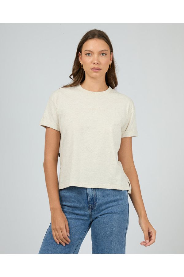 AAE WASHED TEE - OAT