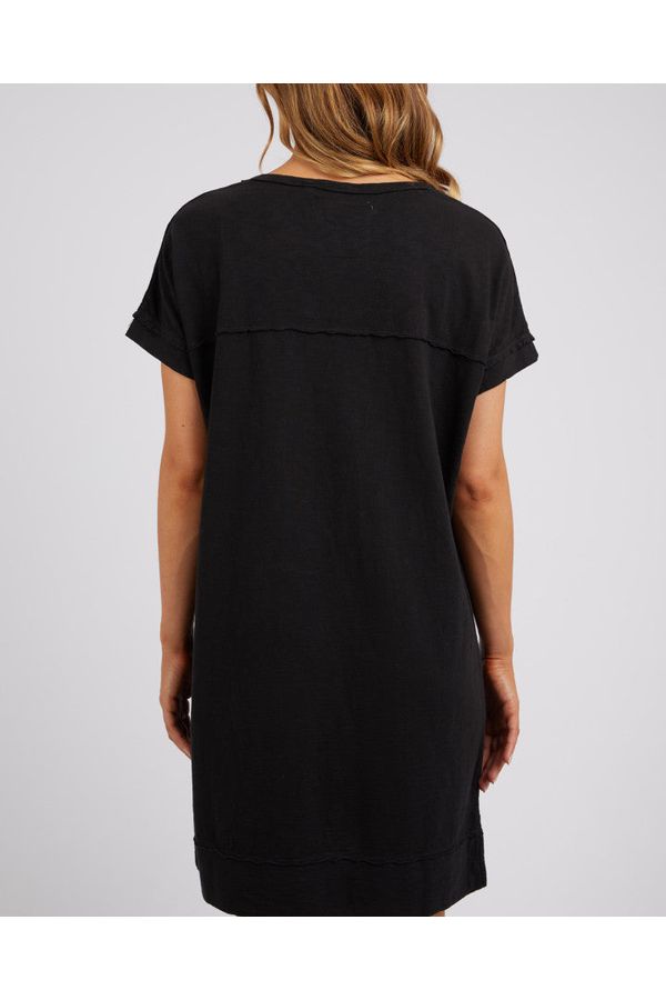 ALLISON TEE DRESS - WASHED BLACK