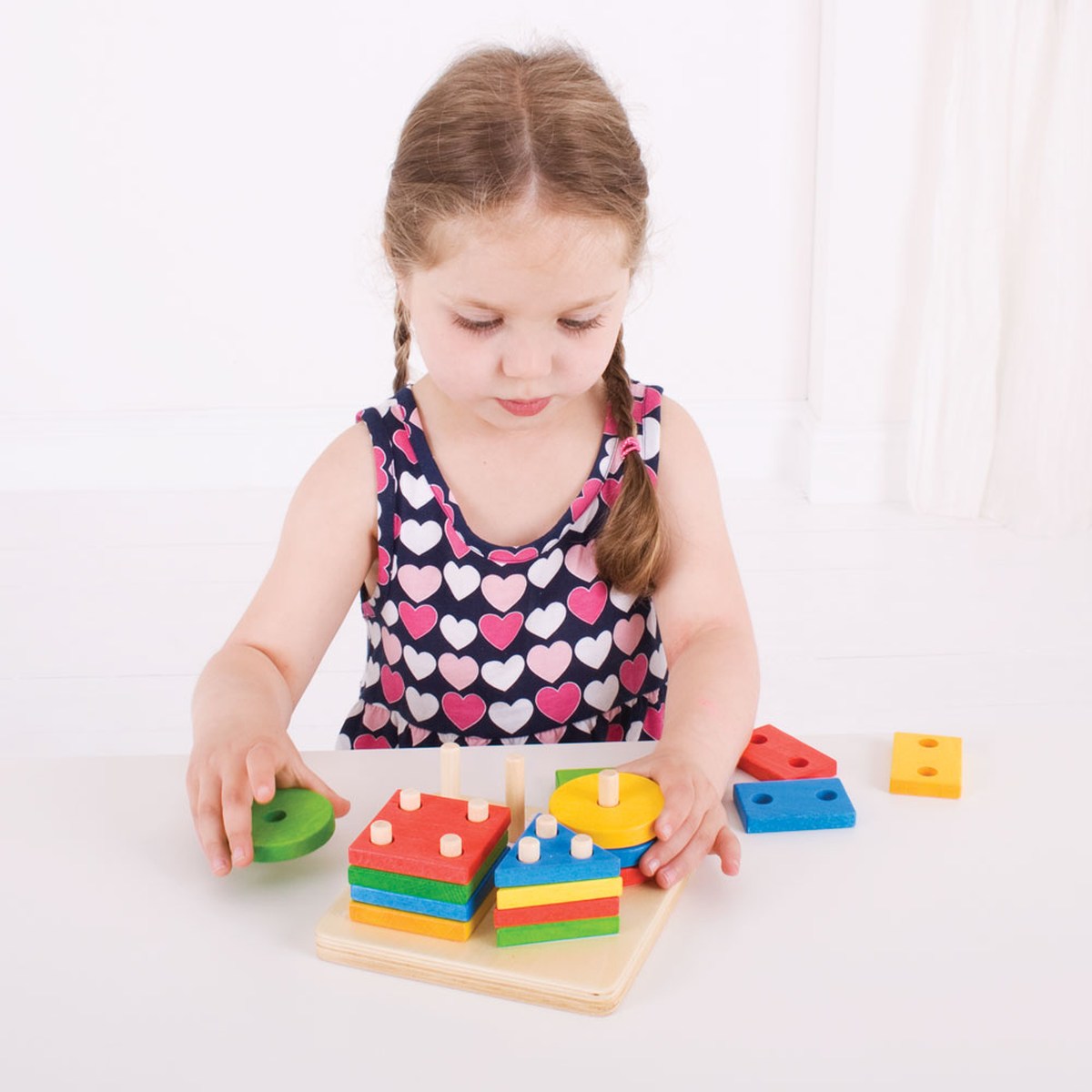 First Four Shape Sorter - Bigjigs Toys