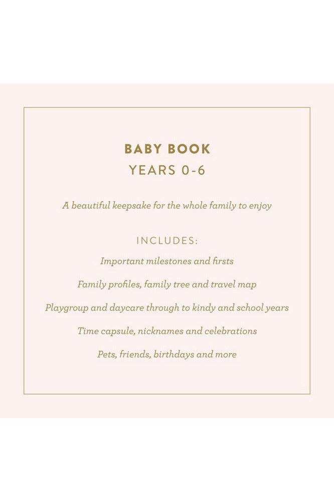 Baby Book Grey