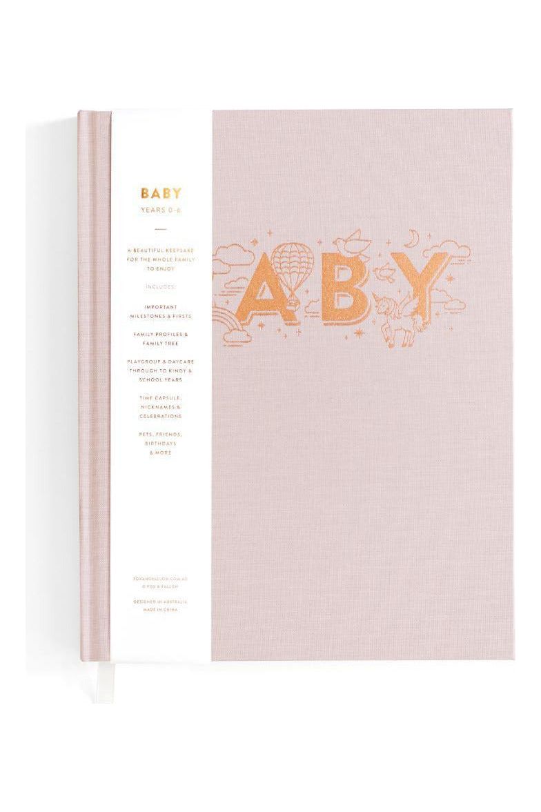 Baby Book Grey