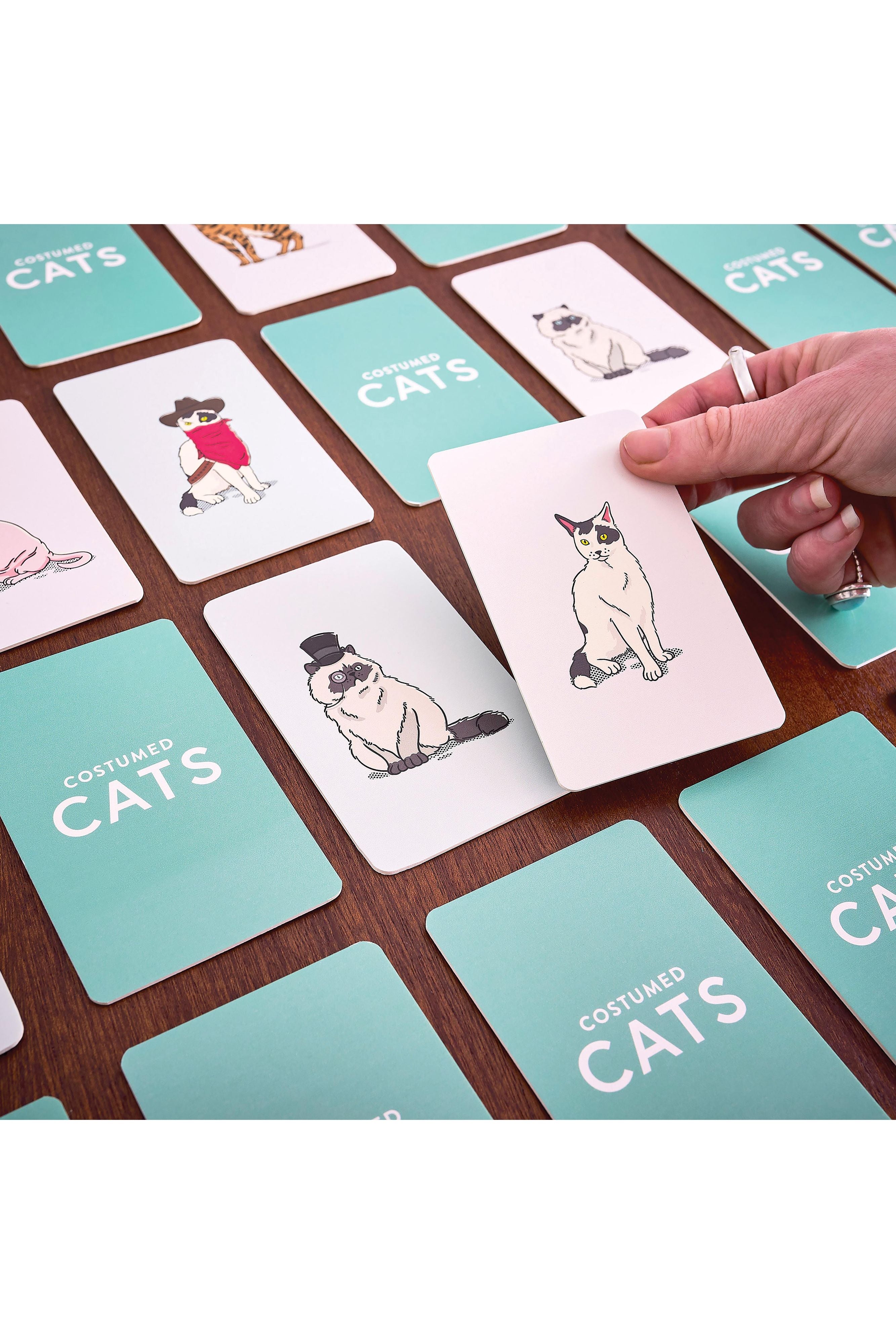 Costumed Cats Memory Game