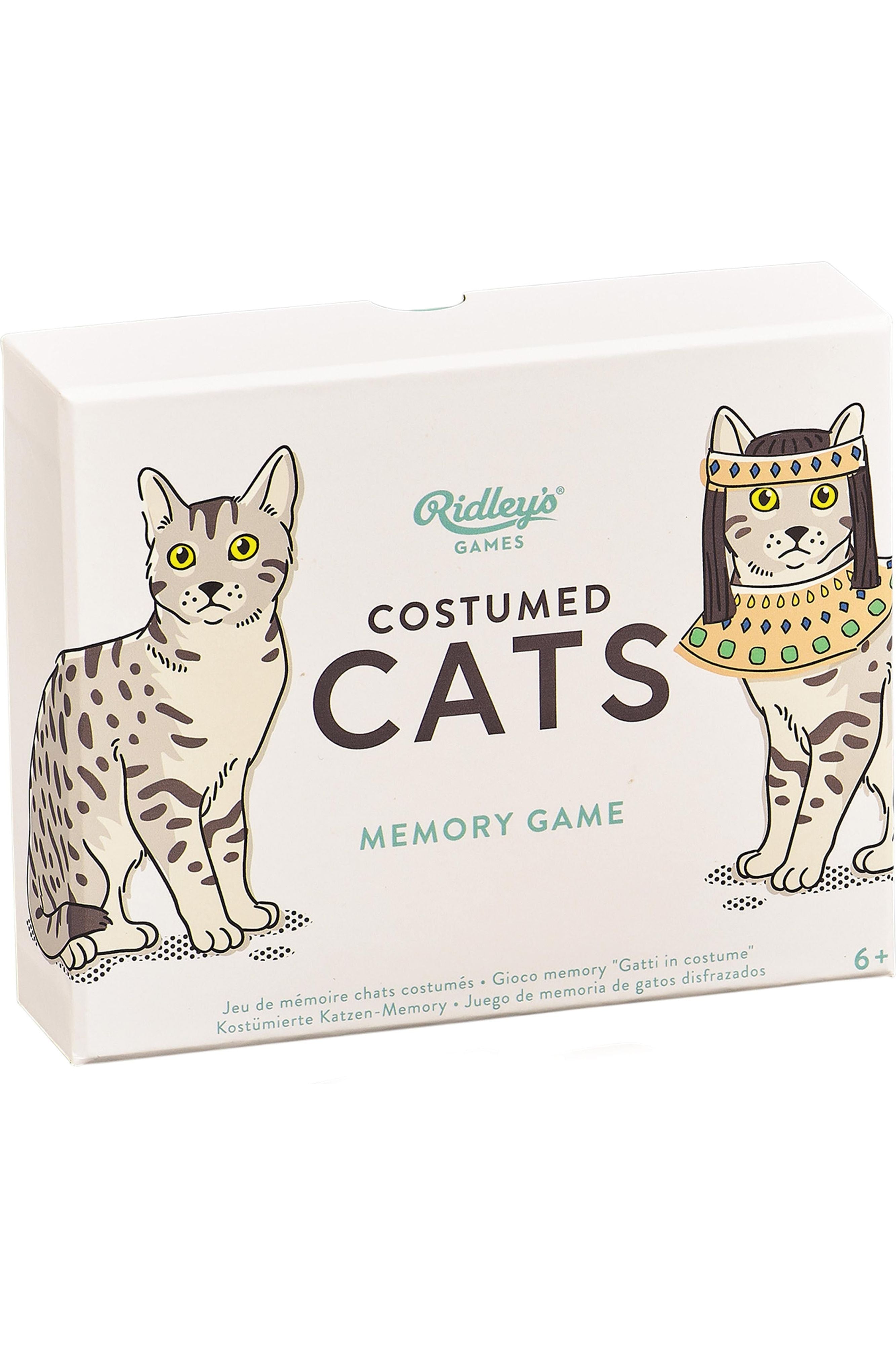 Costumed Cats Memory Game