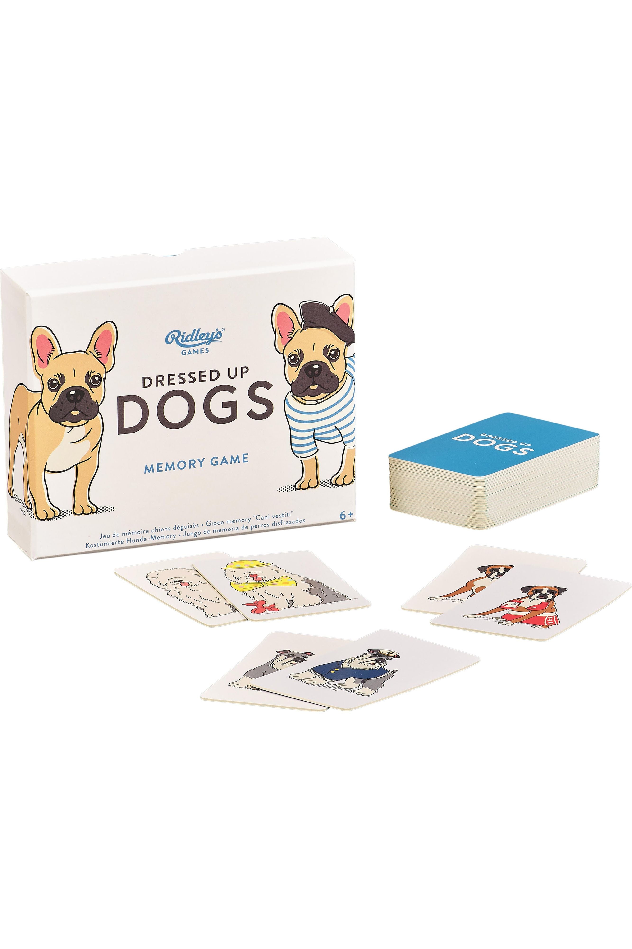 Dressed Up Dogs Memory Game