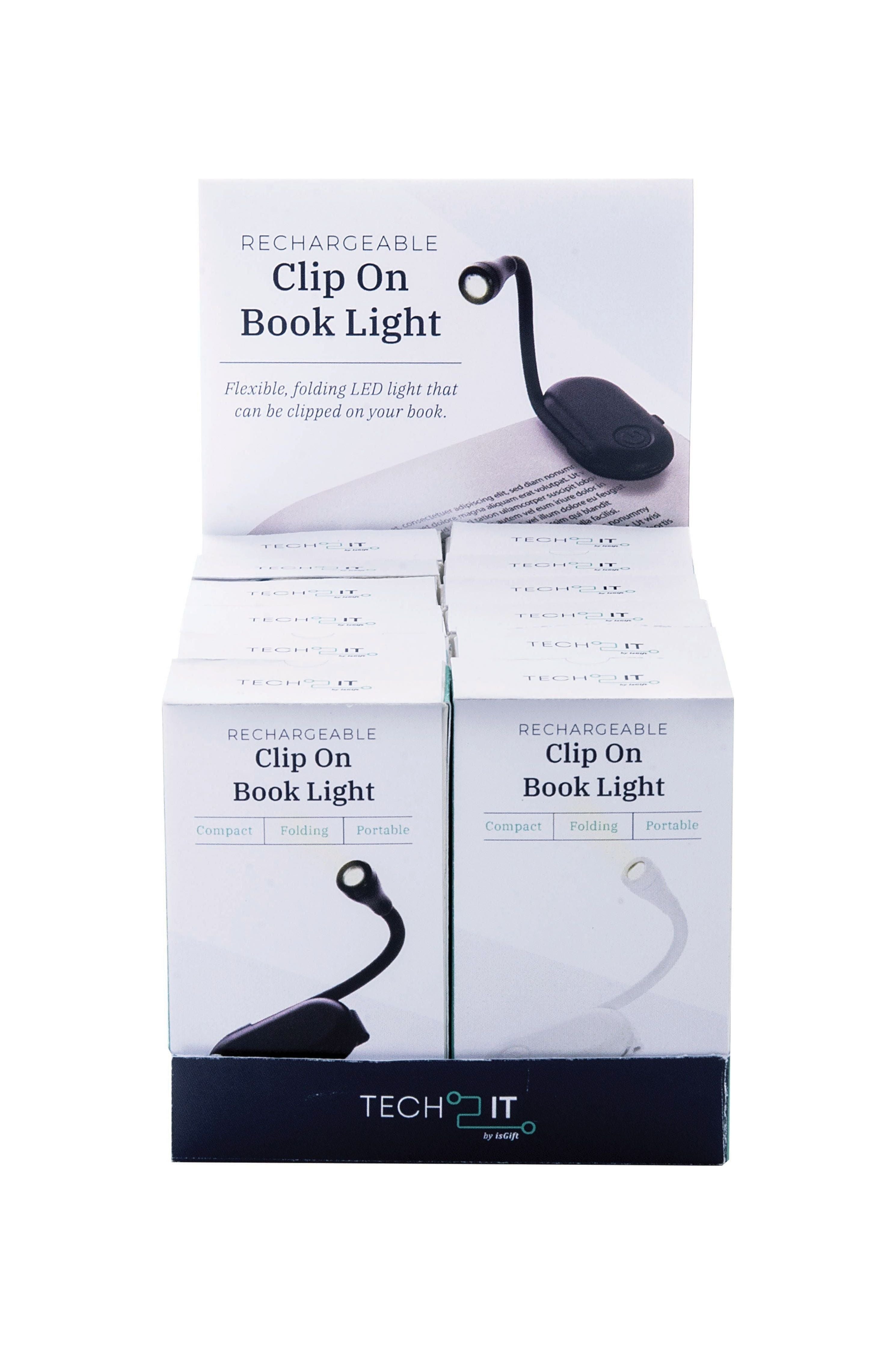 Rechargeable Clip On Book Light