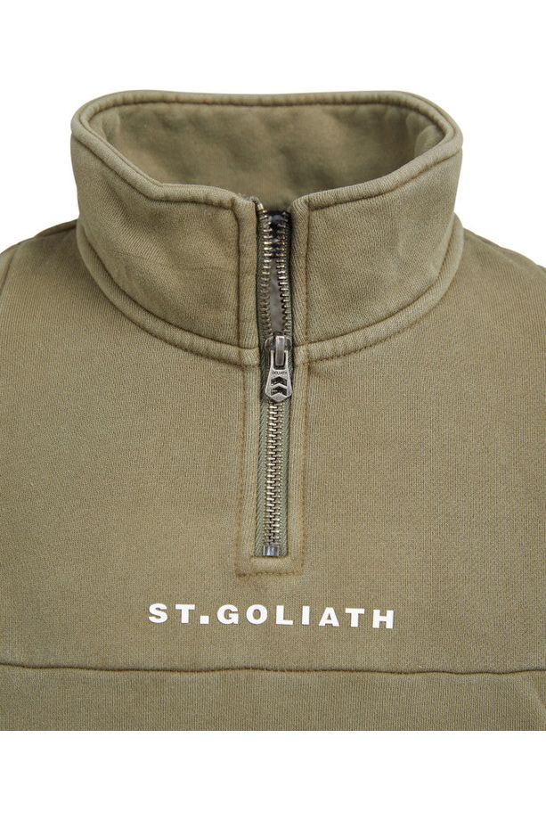 KINGSTON 1/4 ZIP - KHAKI