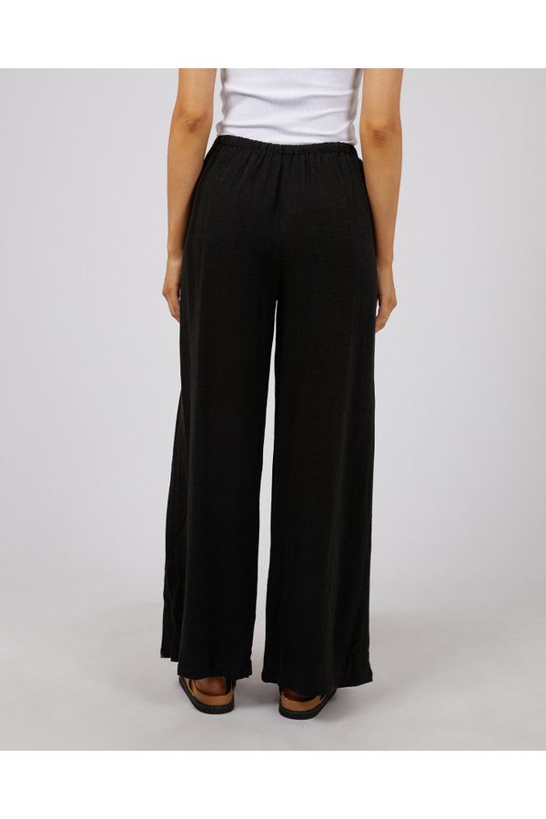 LUXE LINEN PANT - BLACK