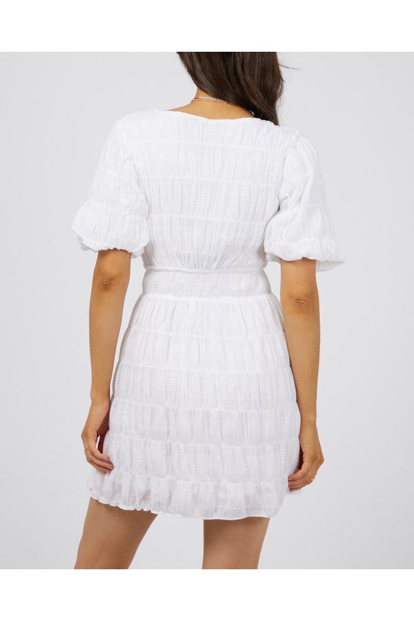 MAUDE MINI DRESS - WHITE