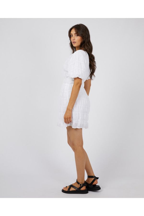 MAUDE MINI DRESS - WHITE