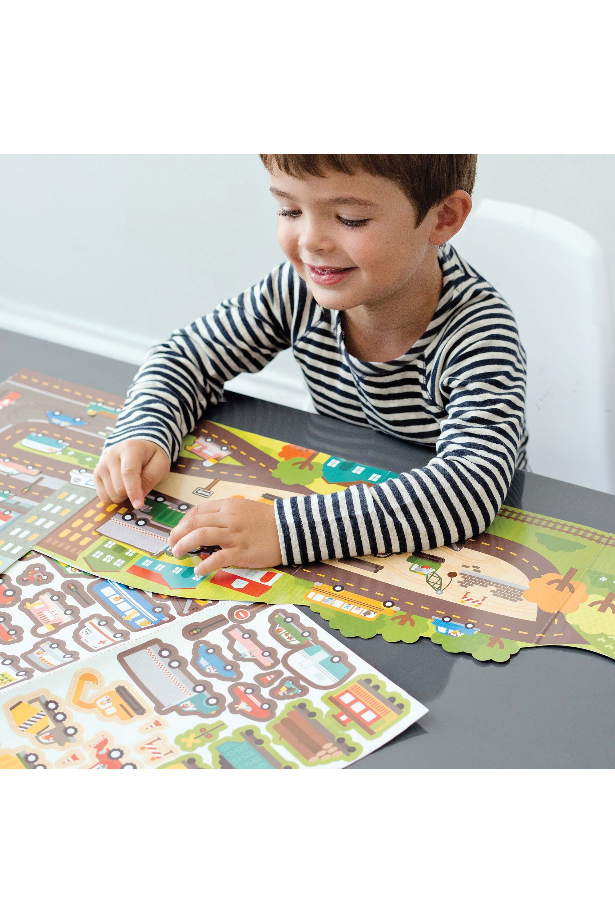 Sticker Activity Set ­ Roads + Rail